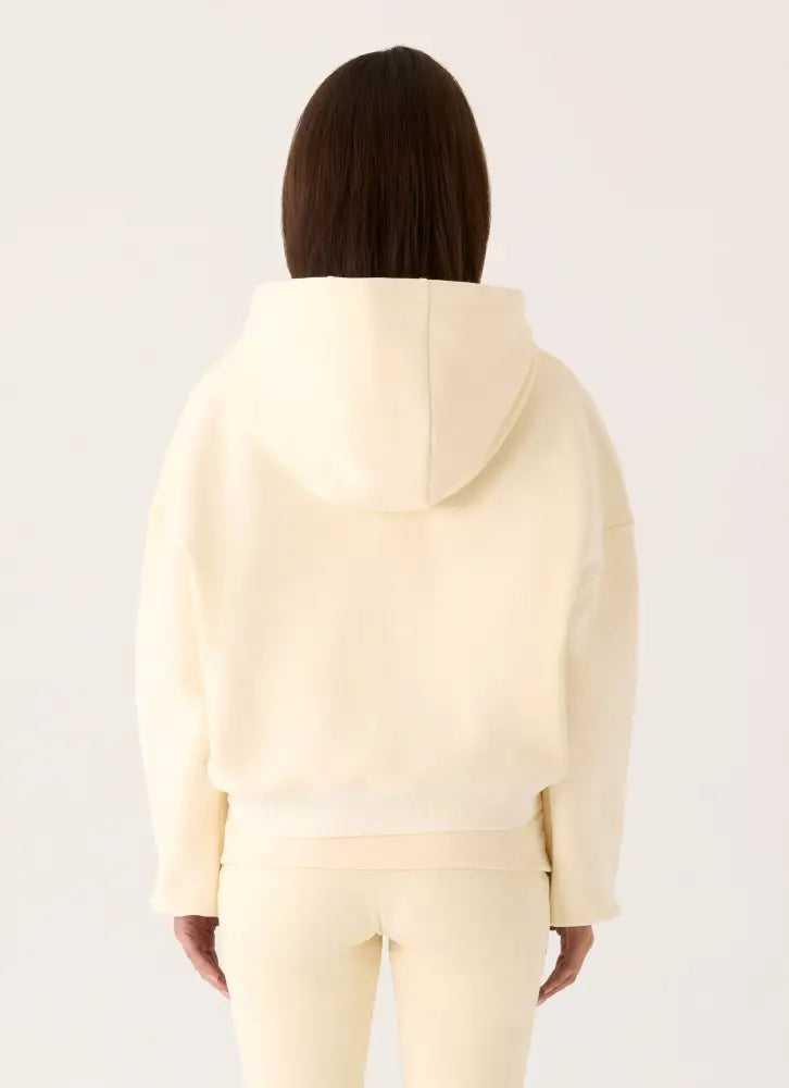 Elio Zip Hoodie - Baby Yellow - Jackets + Coats