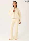 Elio Zip Hoodie - Baby Yellow - Jackets + Coats
