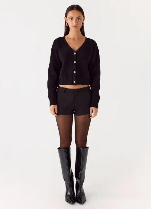 Orla Knit Sweater - Black - Jumpers + Knits