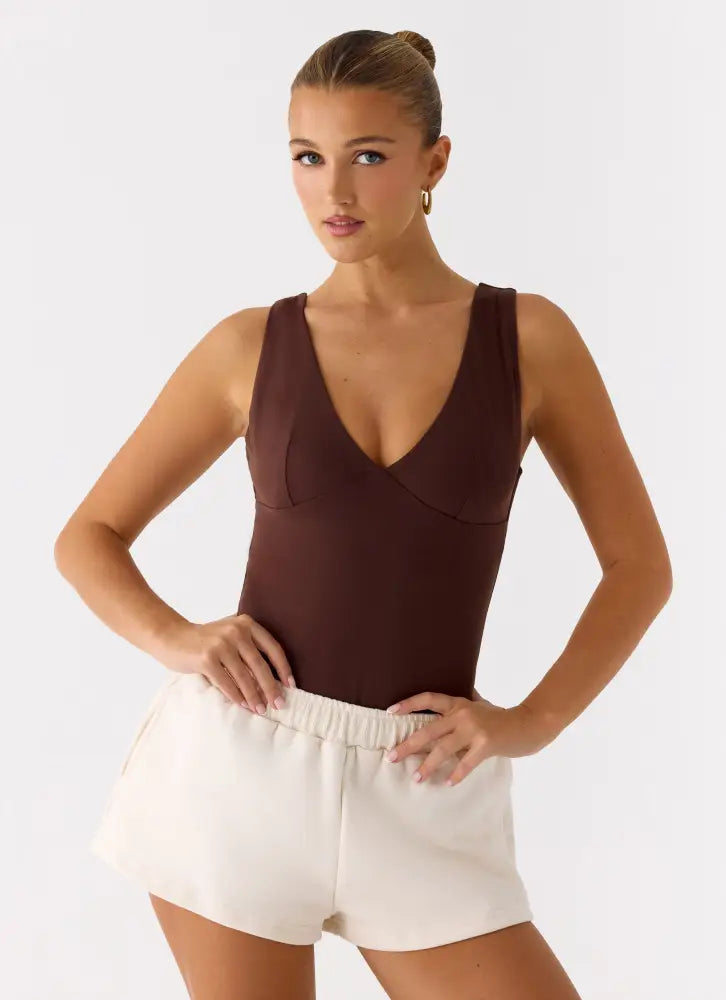 Signature Low Rise Sweatshorts - Cream - Shorts