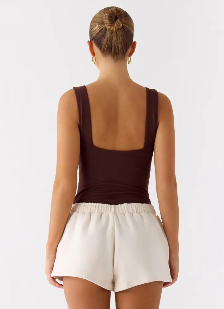 Signature Low Rise Sweatshorts - Cream - Shorts