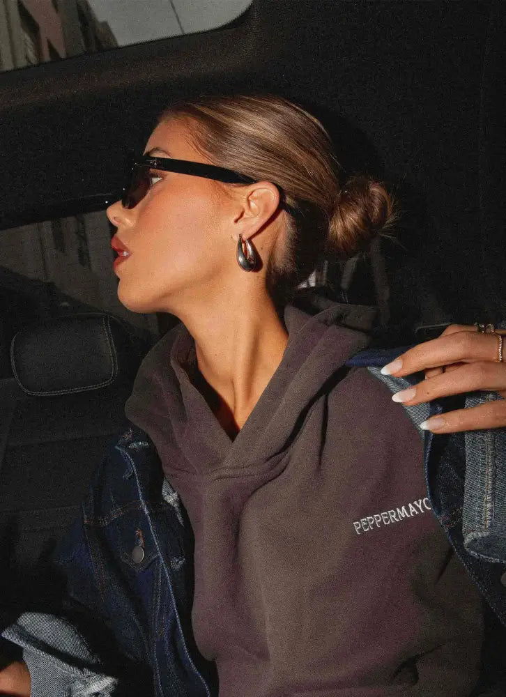 Signature Oversized Hoodie - Charcoal - Hoodies