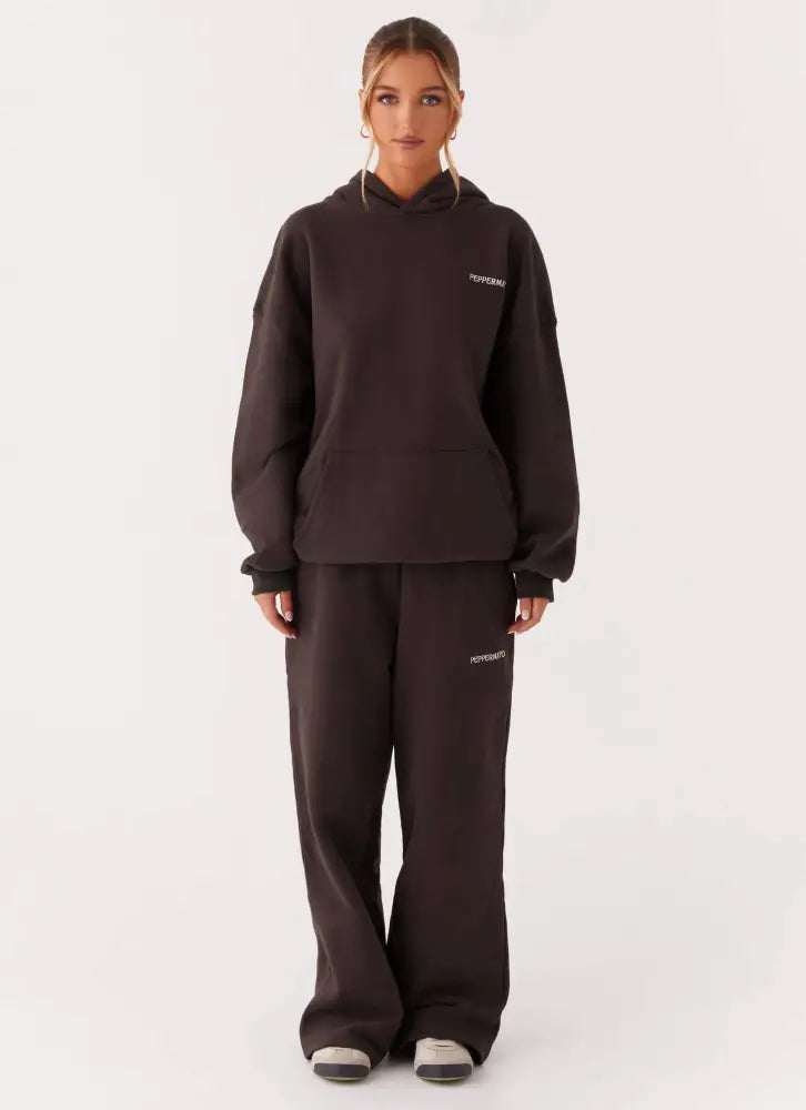 Signature Oversized Hoodie - Charcoal - Hoodies