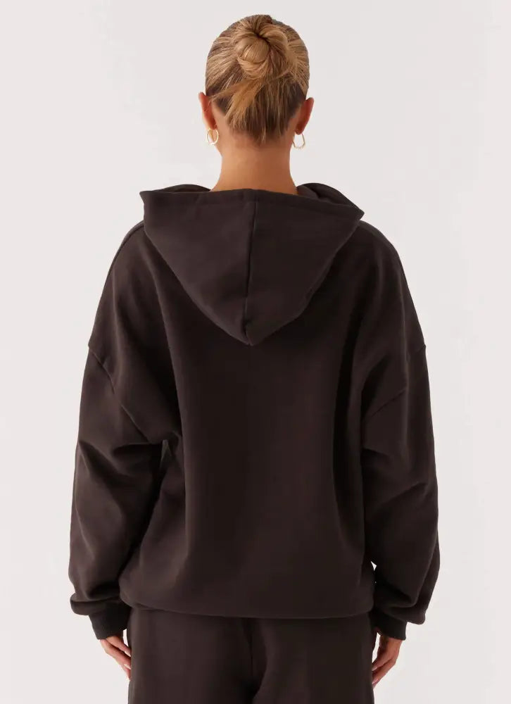 Signature Oversized Hoodie - Charcoal - Hoodies