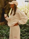 Signature Oversized Hoodie - Ivory - Hoodies
