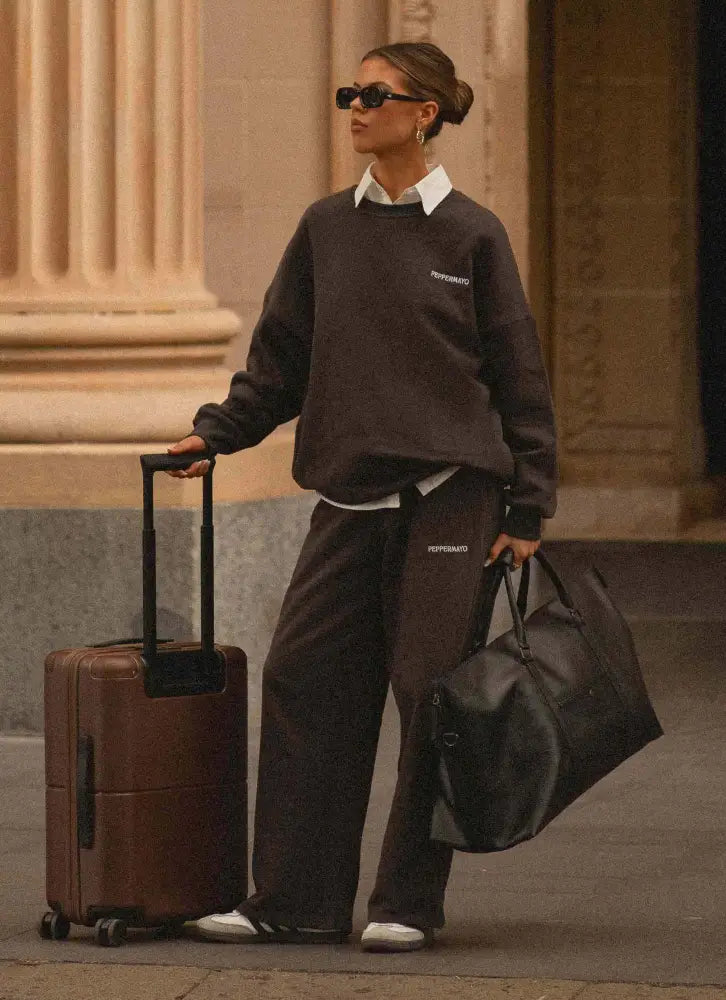 Signature Oversized Sweatshirt - Charcoal - SweatShirt