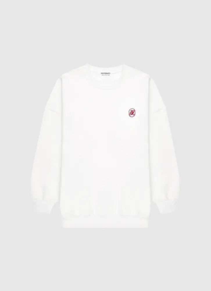 Signature Oversized Sweatshirt - Ivory - SweatShirt