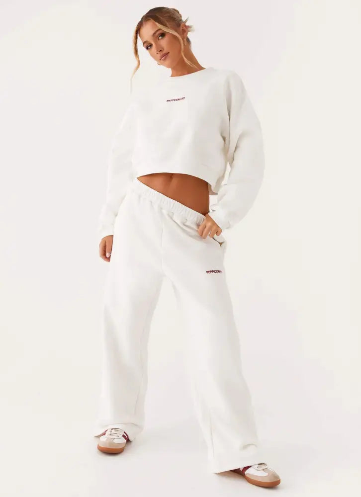 Signature Sweatpants - Ivory - Sweat Pants