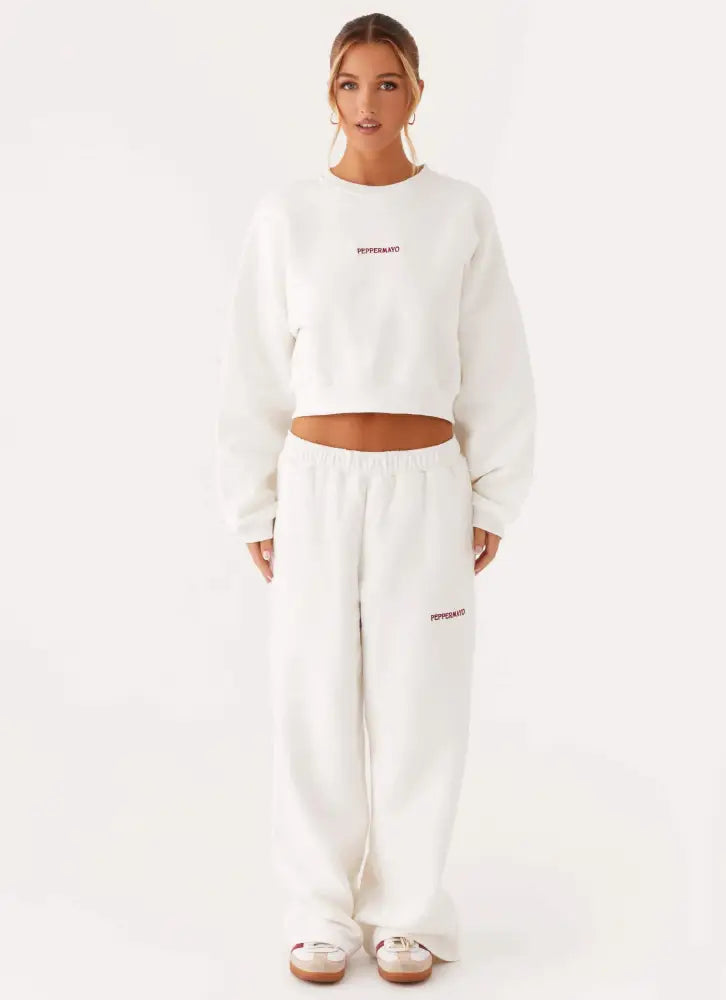 Signature Sweatpants - Ivory - Sweat Pants