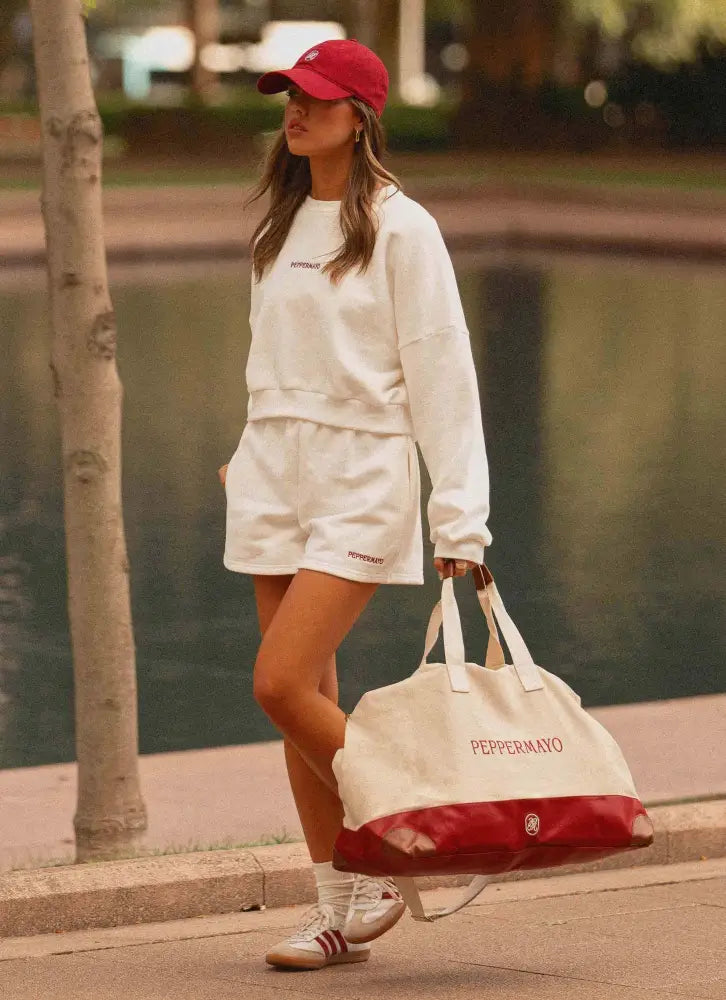 Signature Sweatshorts - Ivory - Sweat Shorts